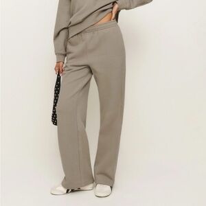 Reformation Wide Leg Sweatpants